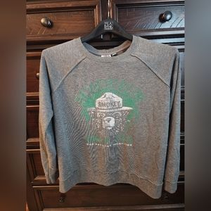 Smokey Bear crewneck sweatshirt